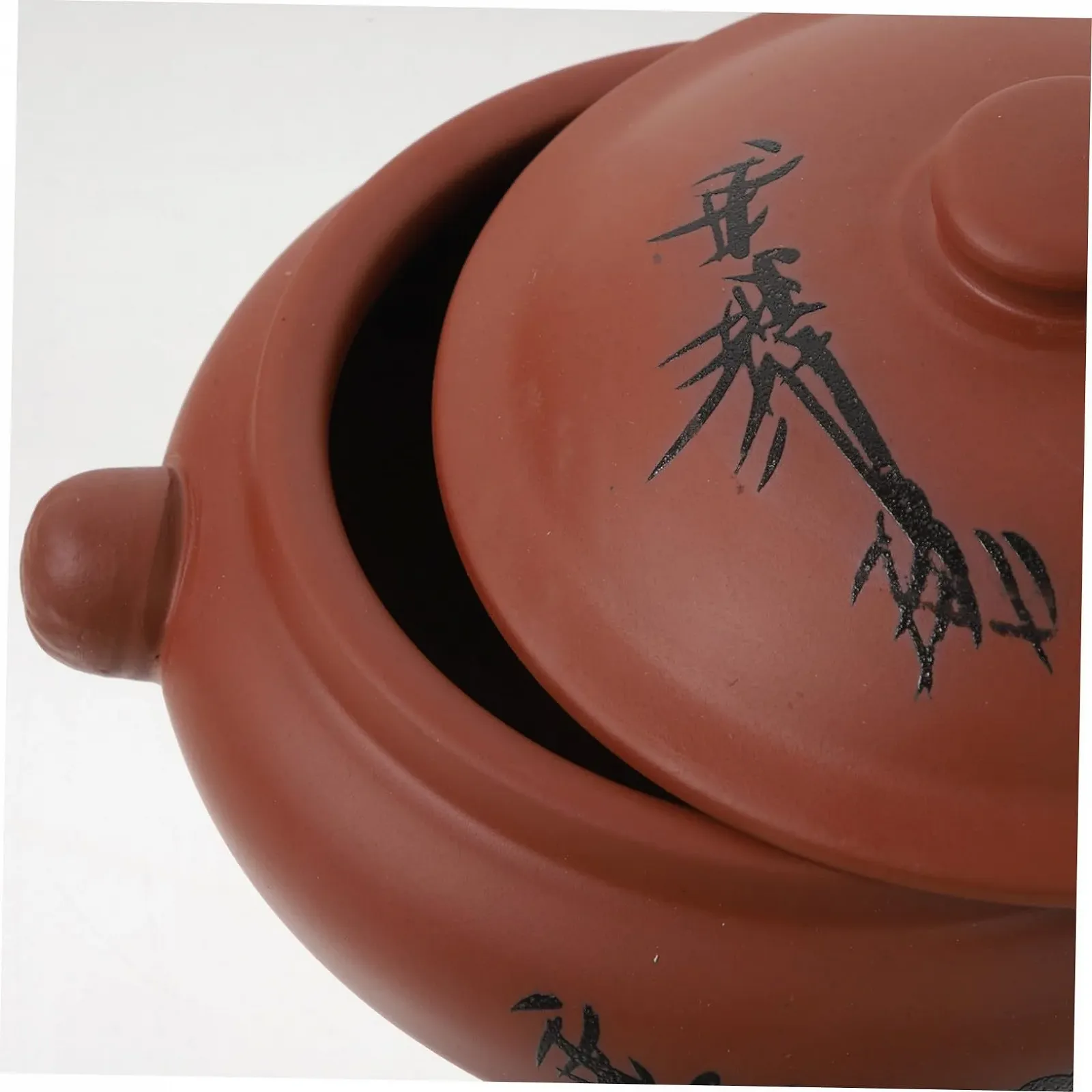 Горщик для запікання керамічний з кришкою термостійкий, фото №3