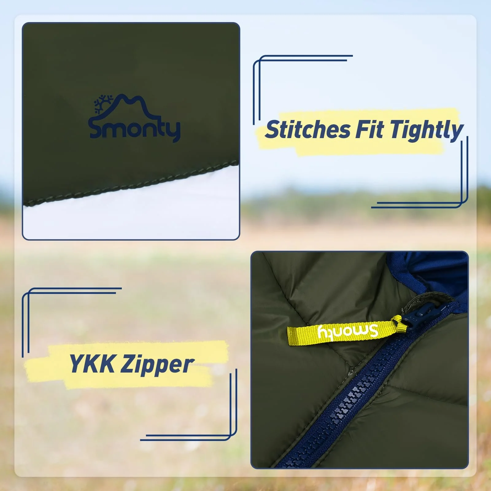 Пухова куртка SMONTY для дітей Водонепроникне і легке, фото №2 Пухова куртка SMONTY для дітей Водонепроникне і легке, фото №2