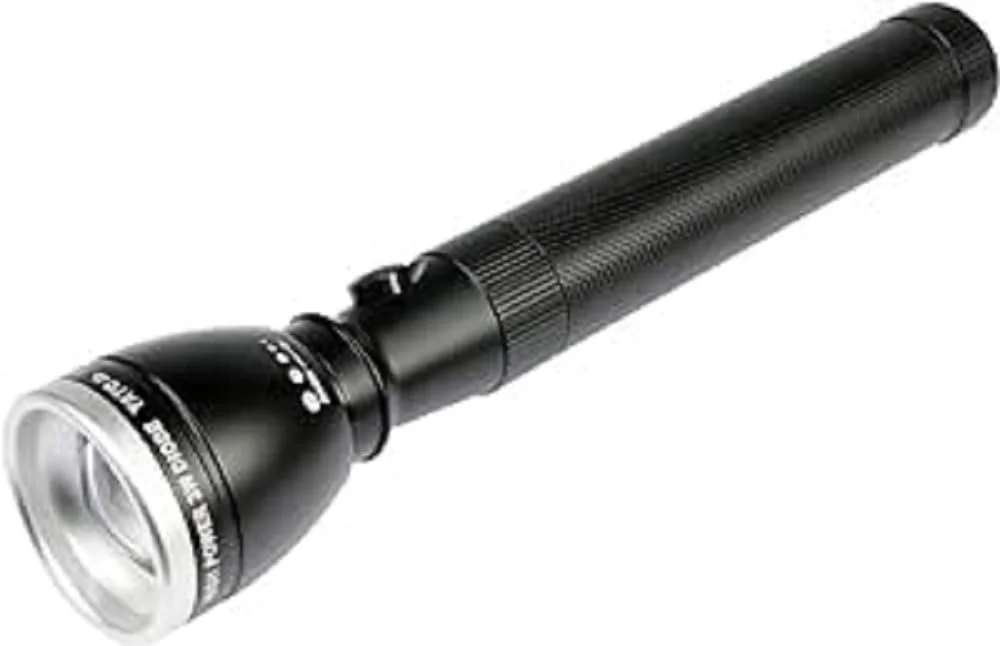 Профессиональный фонарь Yato с мощным CREE 3W диодом, зум, 228 мм (YT-08577), фото №1