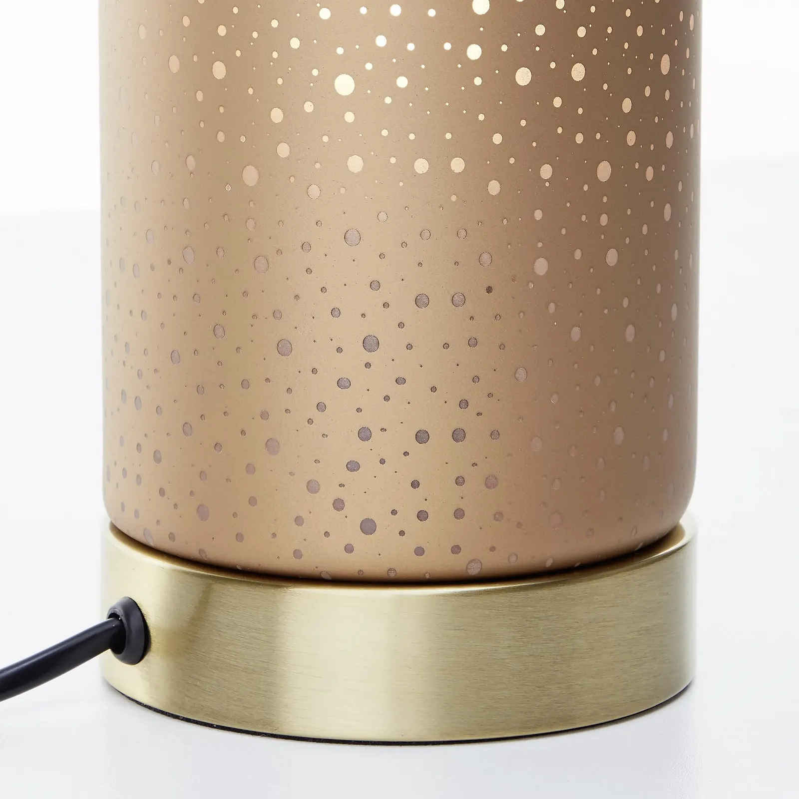 Настольная лампа Lightbox Bedside Lamp Starry Sky Bronze Glass Shade E27 Bronze/Brass, фото №6