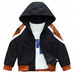 Перехідна дитяча куртка з капюшоном L SERVER, вітровка, модний тренч - Фото 1