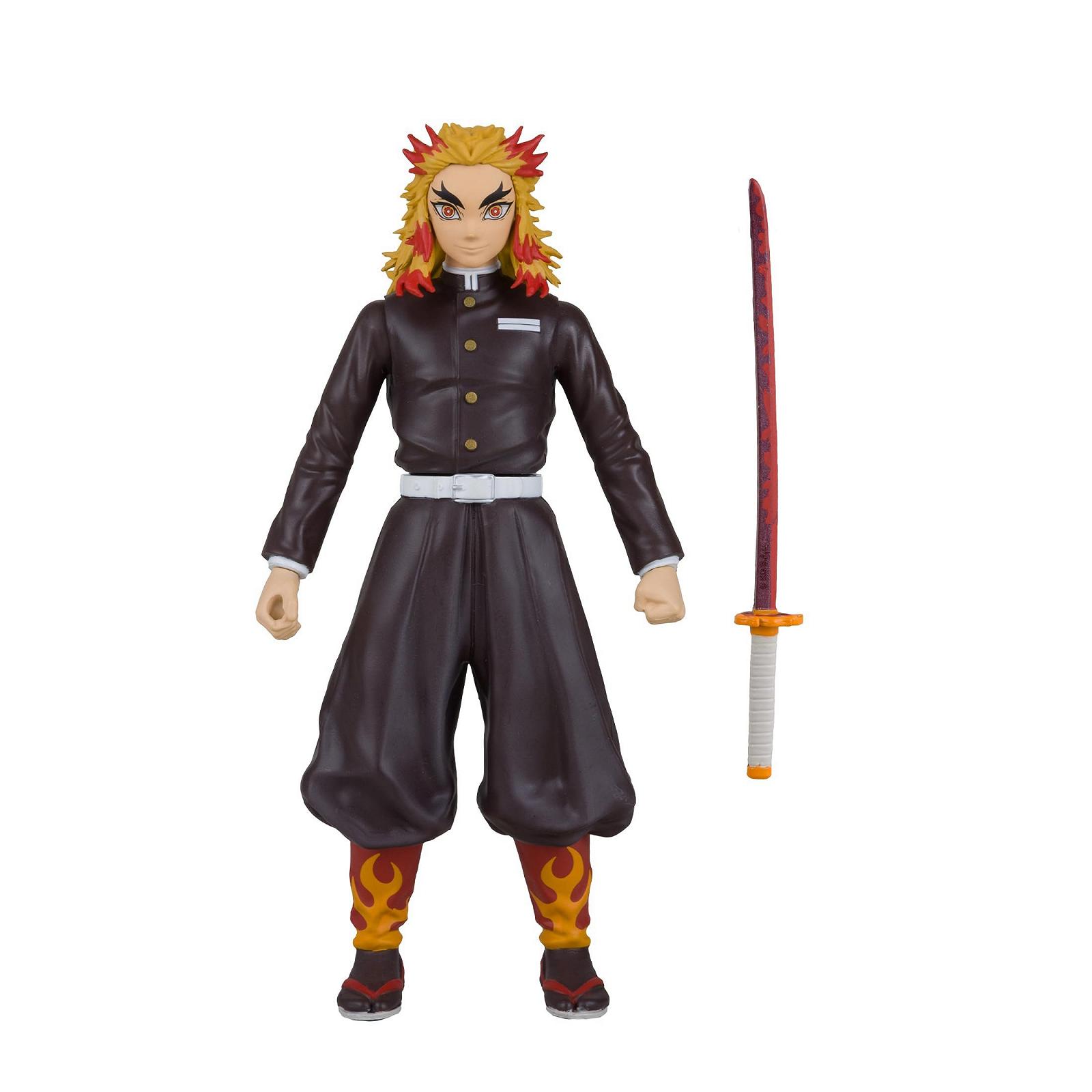 Фігурка McFarlane Toys Demon Slayer Kyojuro Rengoku 12,7 см, рухома, з мечем, з 1-го сезону Demon Slayer, фото №3