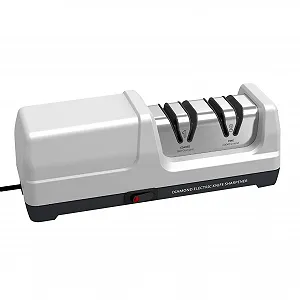 Электрическая точилка для ножей Профессиональная 2-ступенчатая для металла и керамики synthetic.ua - Фото 1