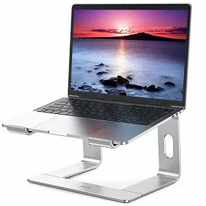 Подставка для ноутбука BESIGN LS03S алюминиевая, эргономичная, совместима с ноутбуками 10-15.6 дюймов, металлик серебристый - Фото 1
