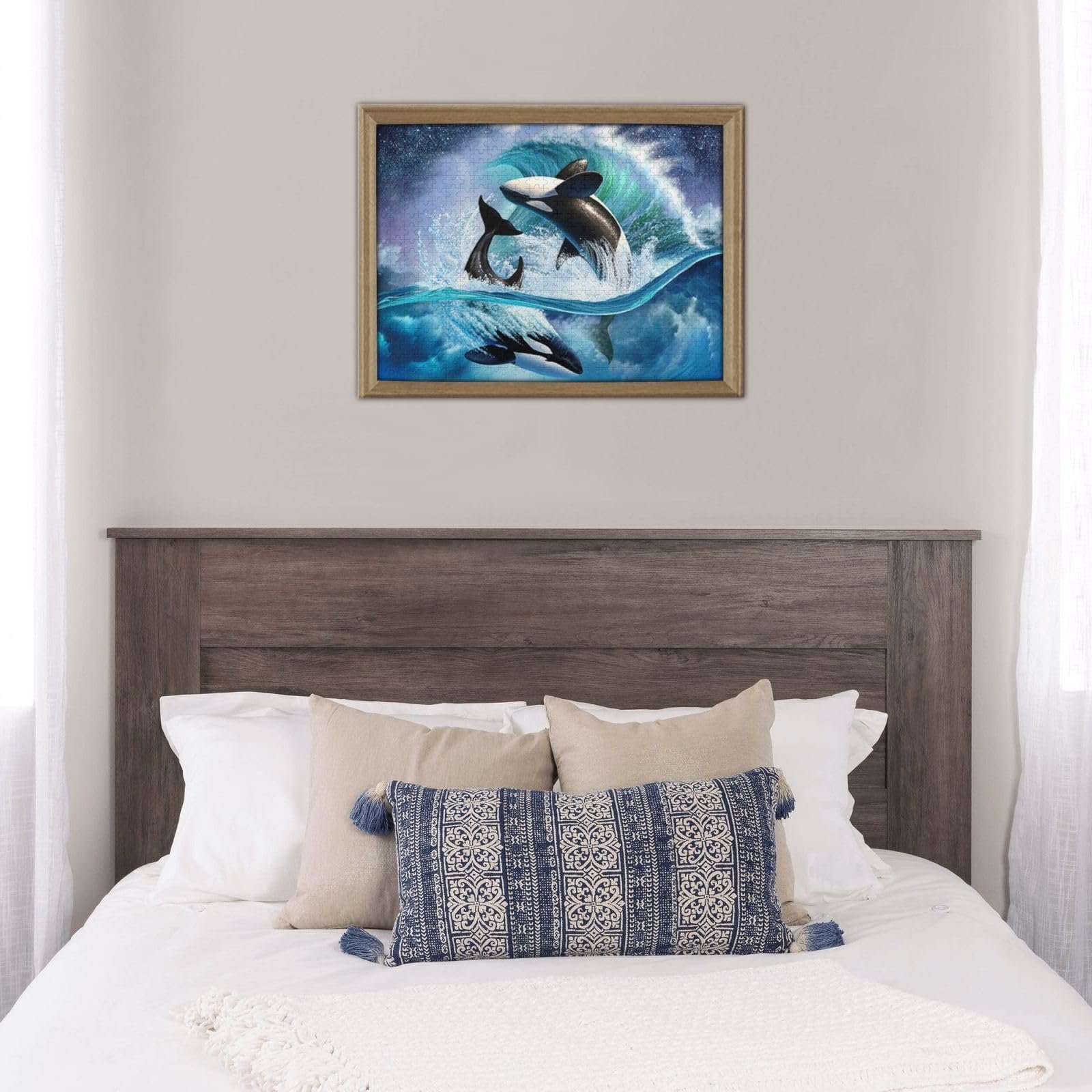 Пазл деревянный Orca Killer Whales Waving 500 деталей 38 х 52 см, фото №9