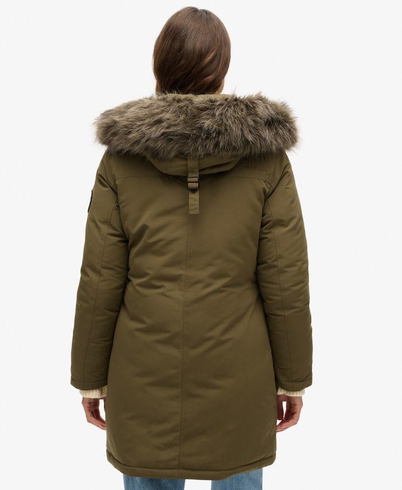 Парка Superdry Everest с искусственным мехом для женщин, фото №4 Парка Superdry Everest с искусственным мехом для женщин, фото №4