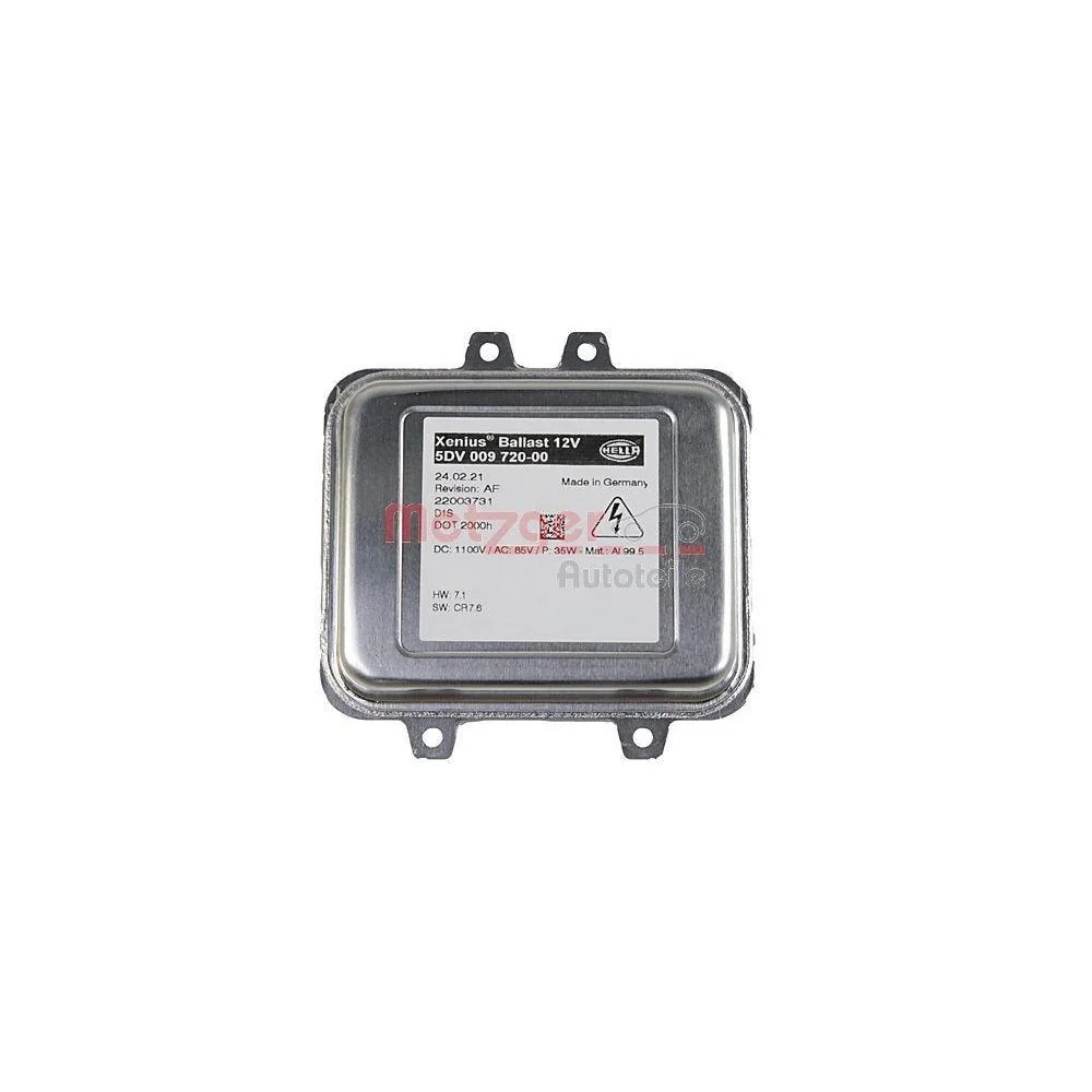 Блок розжига METZGER 0896023 для газоразрядной лампы, фото №1 Блок розжига METZGER 0896023 для газоразрядной лампы, фото №1