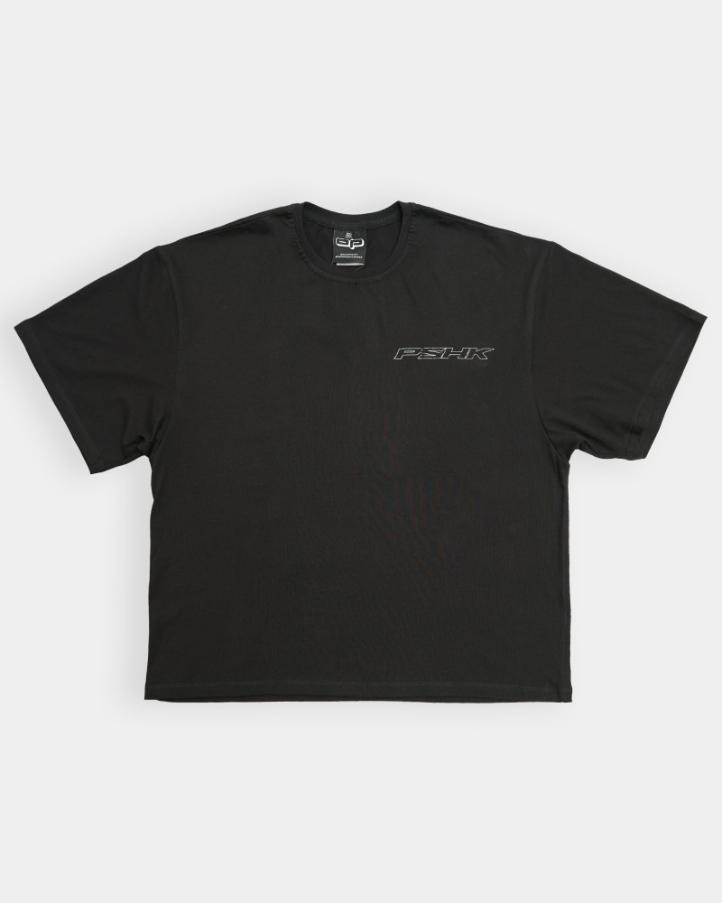 Футболка оверсайз Ogonpushka 2000 чорна, фото №4