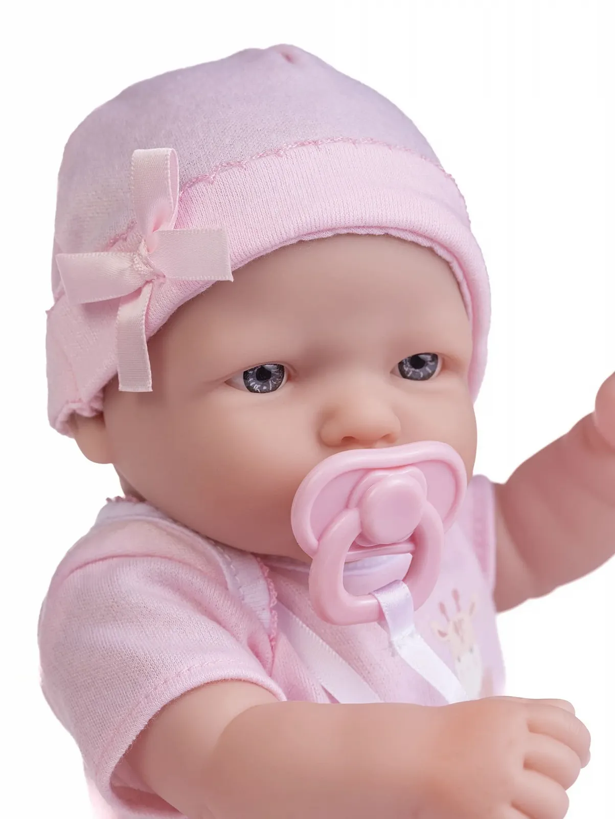 Кукла JC Toys La Newborn 30 см Мягкий винил Розовый, фото №3 Кукла JC Toys La Newborn 30 см Мягкий винил Розовый, фото №3