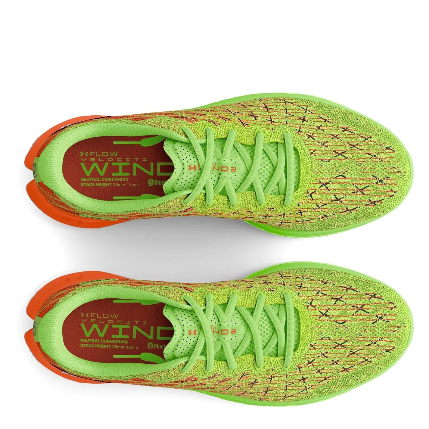 Кроссовки Under Armour Flow Velociti Wind 2 мужские, Черные, фото №4