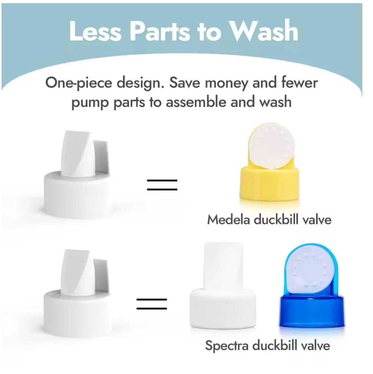Клапан-носик (6 шт.) Совместим с Spectra S1 / S2 / 9 Plus/Dew 350, Medela Pump with Style, фото №4 Клапан-носик (6 шт.) Совместим с Spectra S1 / S2 / 9 Plus/Dew 350, Medela Pump with Style, фото №4