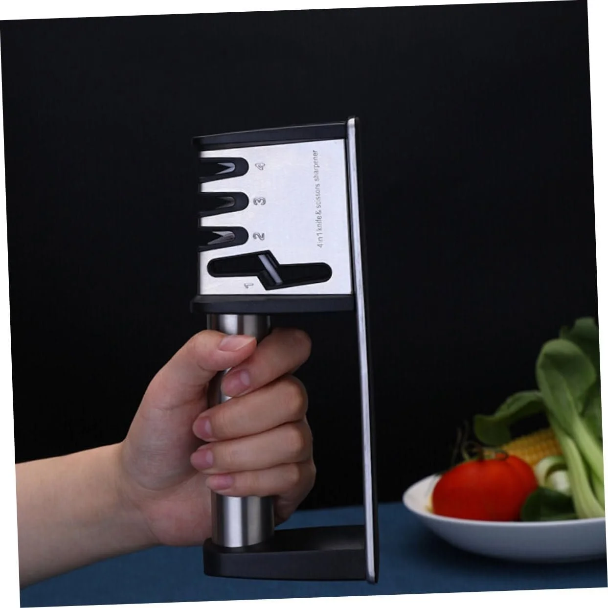 Точилка для ножниц и ножей TOYANDONA ручная эргономичная, фото №9