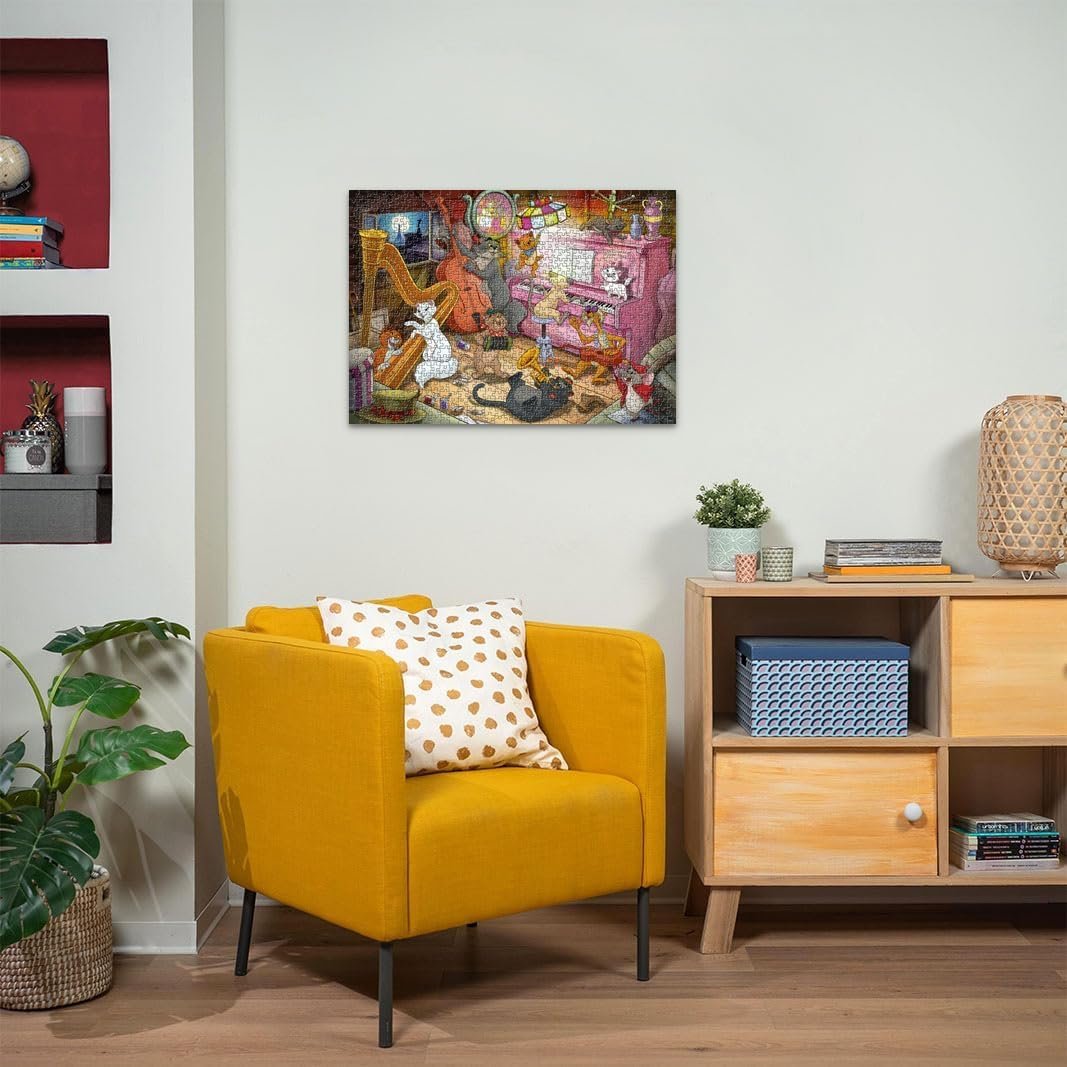 Пазл Ravensburger Aristocats 12000753 1000 елементів, фото №4 Пазл Ravensburger Aristocats 12000753 1000 елементів, фото №4