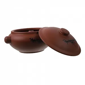 Кастрюля для тушения Toyvian Керамическая Термостойкая для посудомоечной машины - Фото 1