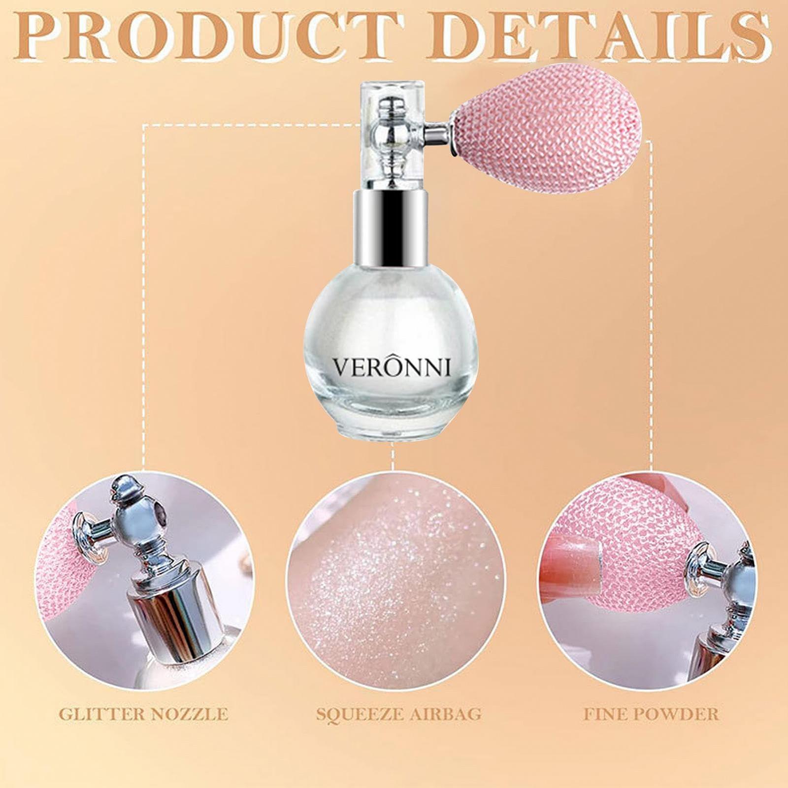 Спрей Zorq Glänzendes Körper-Glitzerspray, фото №5