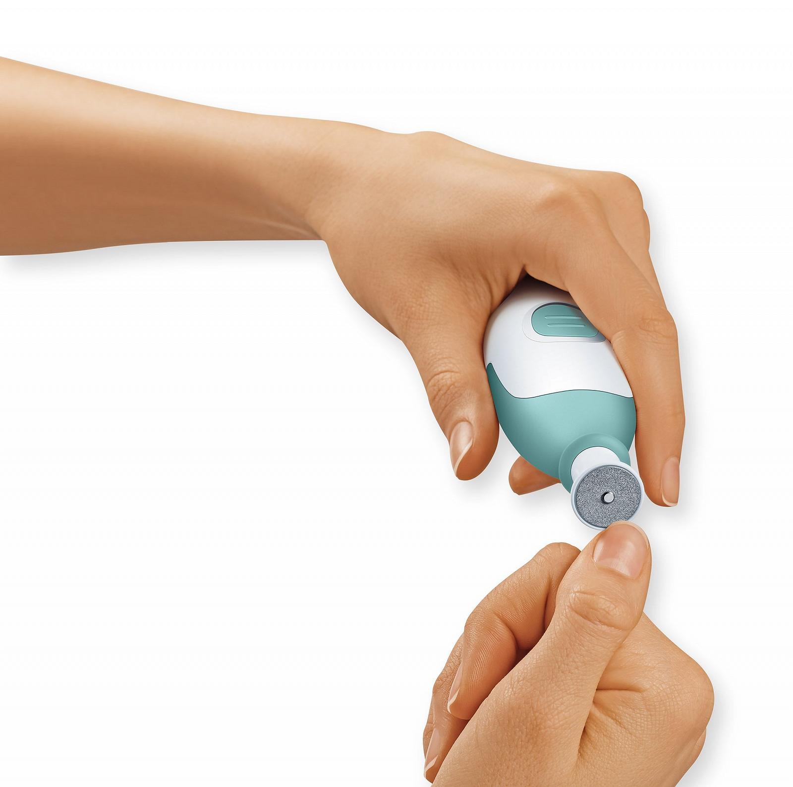 Набір електричний для манікюру та педикюру Sanitas SMA 36, 7 високоякісних насадок, фото №7