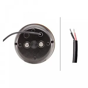 Покажчик повороту HELLA 2BA 357 026-221 VALUEFIT, лівий, правий synthetic.ua - Фото 1