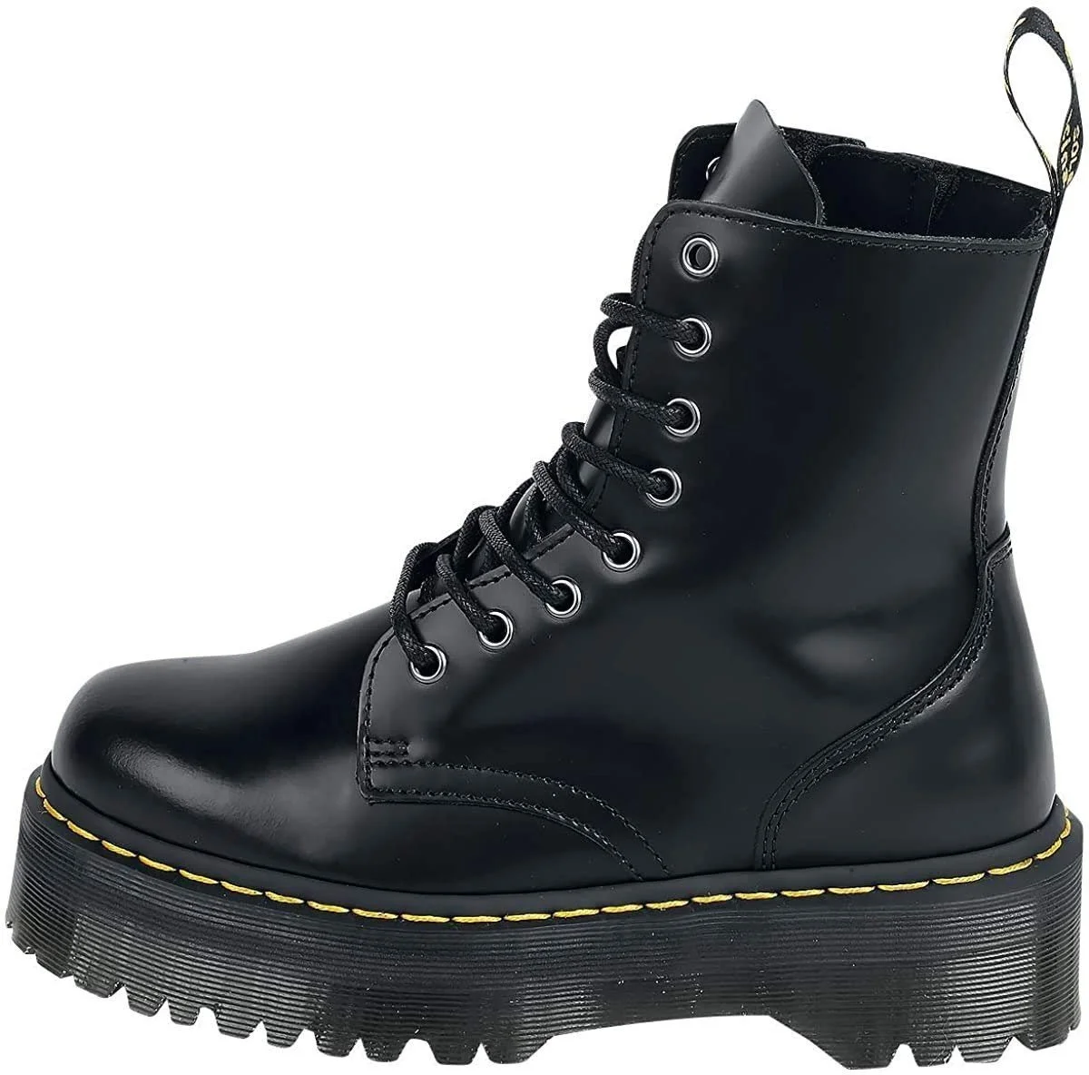 Ботинки Dr. Martens Jadon Кожа с брашем Черный, фото №1