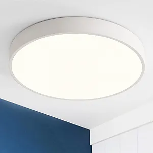 Світильник стельовий Ultra-Thin Диммерний Круглий 18-36W Білий Чорний Рожевий - Фото 1