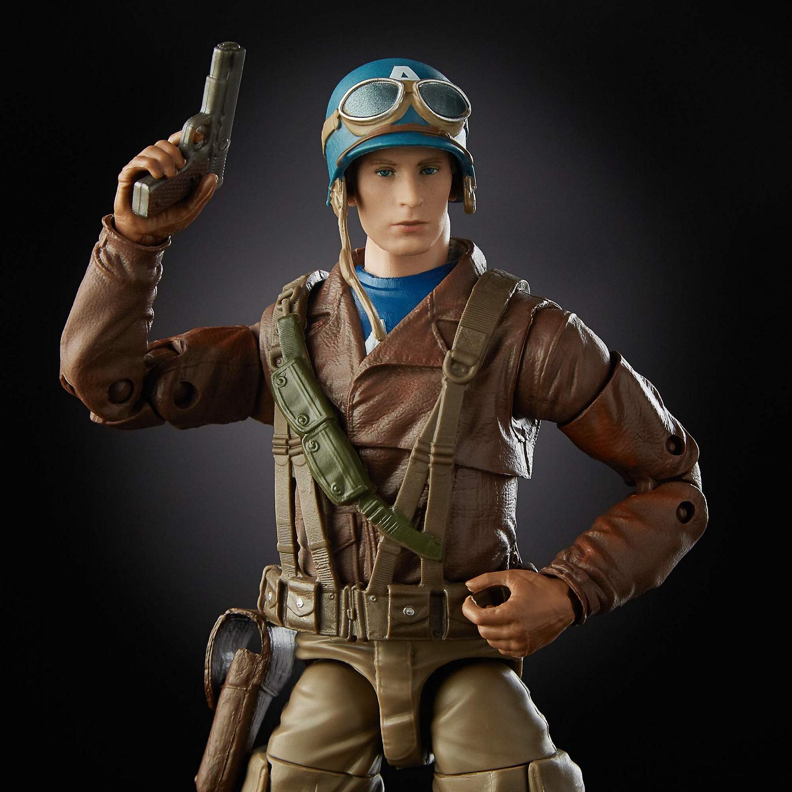 Фигурка, Marvel Legends Series, Капитан Америка: Первый мститель, 15 см, по мотивам фильма "Капитан Америка" и Пегги Картер, коллекционная, в упаковке 2 шт., фото №7