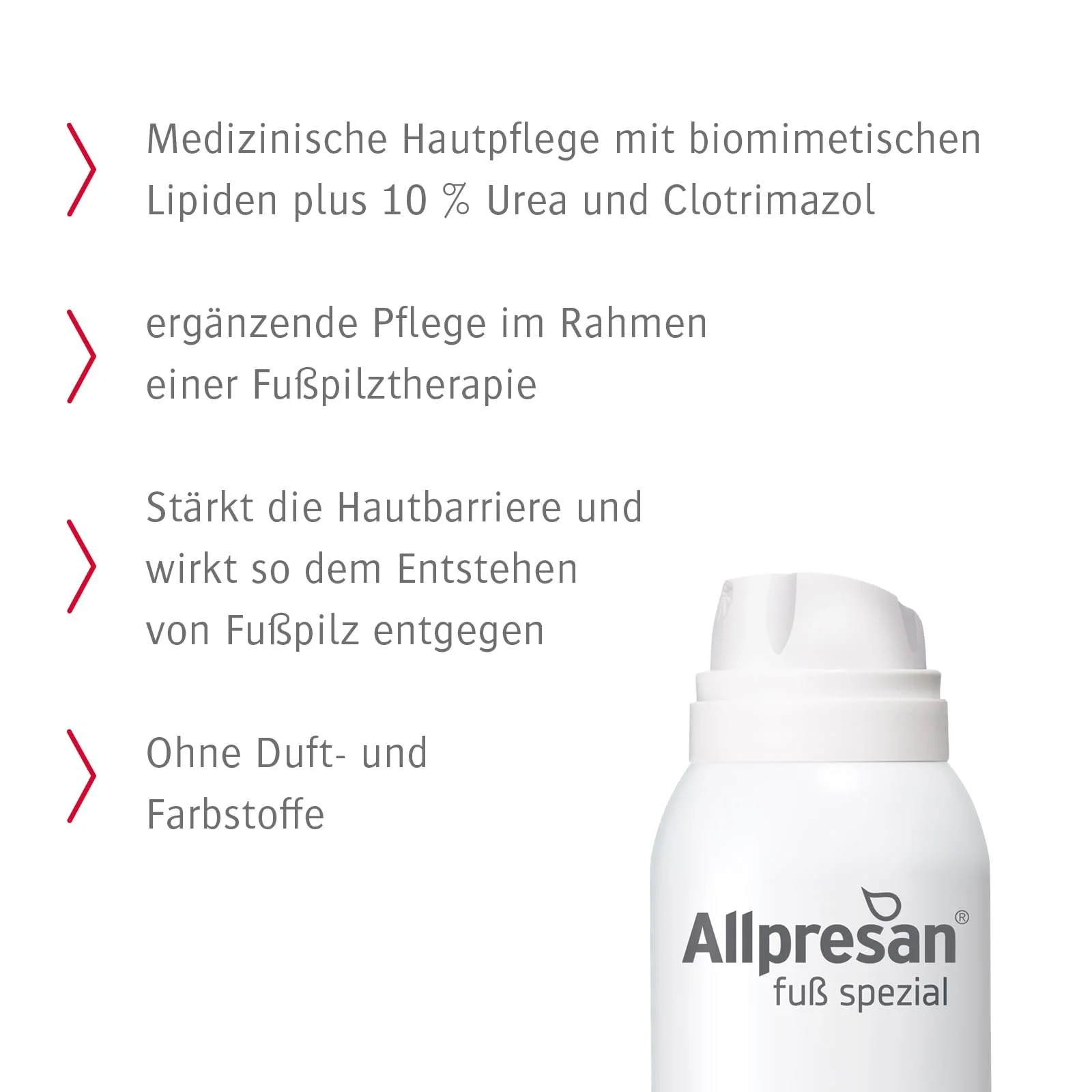 Крем-пена для ног Allpresan Fuß Spezial No. 7 для чувствительной к грибку кожи 125 мл (3 шт.), фото №4