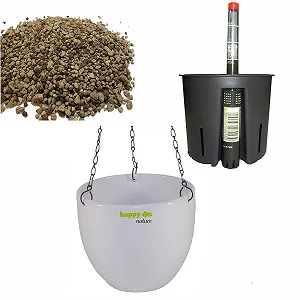 Купить Керамическое подвесное кашпо happy nature Venus Набор 4 шт. 17.5x15 см Белое - Фото 1 Керамическое подвесное кашпо happy nature Venus Набор 4 шт. 17.5x15 см Белое - Фото 1