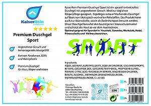 Гель для душу KaiserRein Premium Sport 5 л synthetic.ua - Фото 1