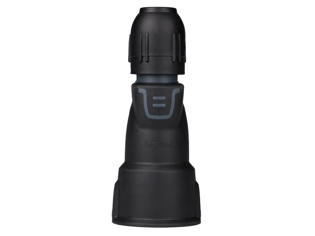 Розетка Legrand 050341 профессиональная резиновая 2P+E 16 A с сальником черная, фото №2