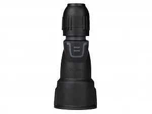 Розетка Legrand 050341 профессиональная резиновая 2P+E 16 A с сальником черная synthetic.ua - Фото 1