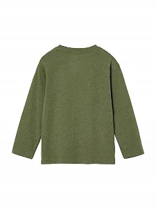 Рубашка с принтом лисы Vertbaudet для мальчиков synthetic.ua - Фото 1