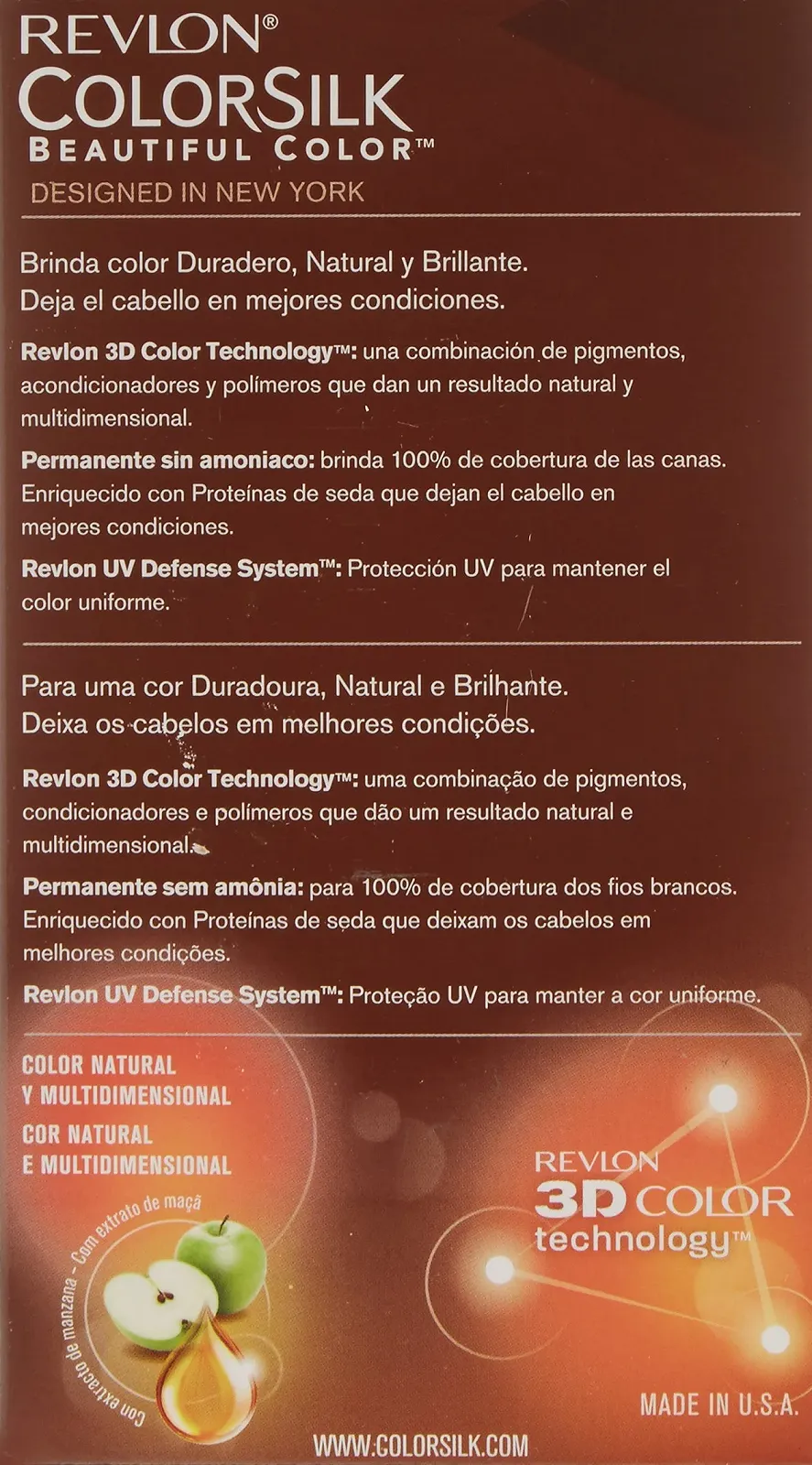 Краска для волос Revlon Colorsilk #30 Темно-коричневый 3N, фото №2 Краска для волос Revlon Colorsilk #30 Темно-коричневый 3N, фото №2