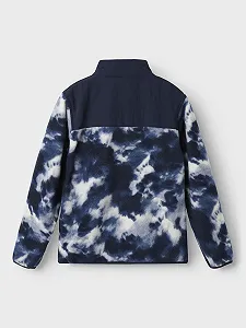 Флисовая куртка NAME IT для мальчика с принтом synthetic.ua - Фото 1