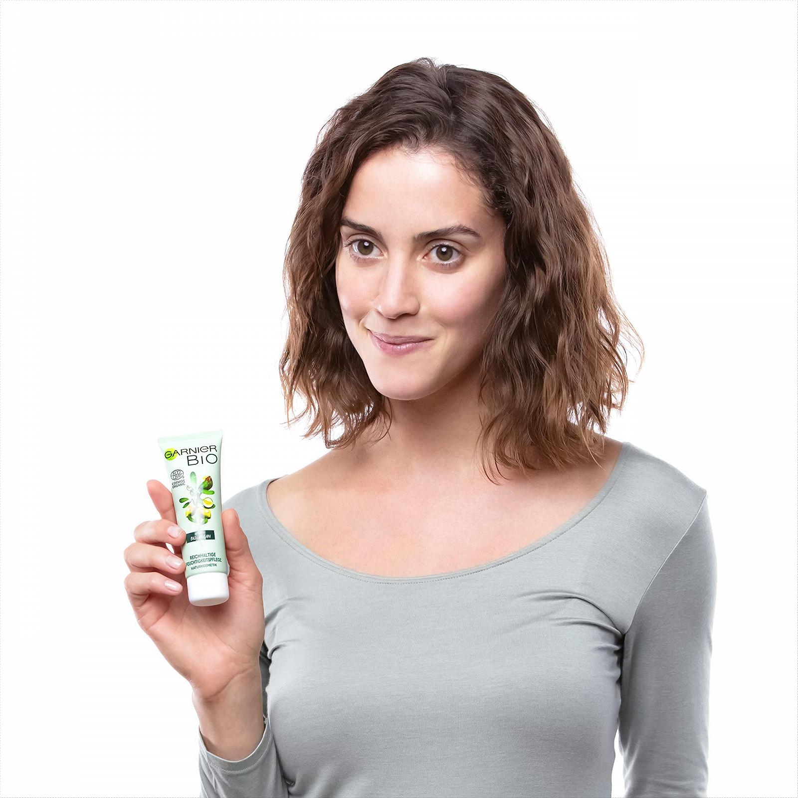 Зволожувальний крем Garnier Organic Argan з олією аргани та алое вера 2 x 50 мл, фото №8 Зволожувальний крем Garnier Organic Argan з олією аргани та алое вера 2 x 50 мл, фото №8
