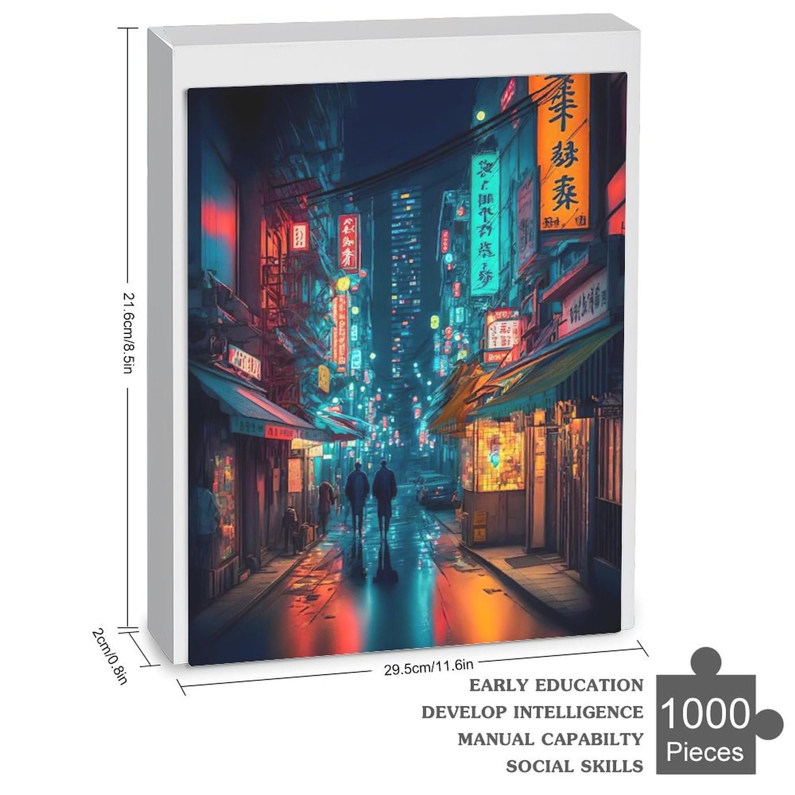 Деревянный пазл Tokyo Japan 1000 деталей 78 x 53 см, фото №3 Деревянный пазл Tokyo Japan 1000 деталей 78 x 53 см, фото №3