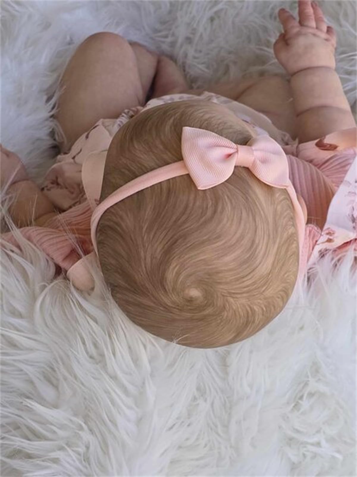 Кукла Zero pam Reborn Doll Девочка 60 см Натуральный Новорожденный Спящий Младенец C Пухлым Весом Тканевое Тело Силиконовая Новорожденная Кукла для Детей, фото №8