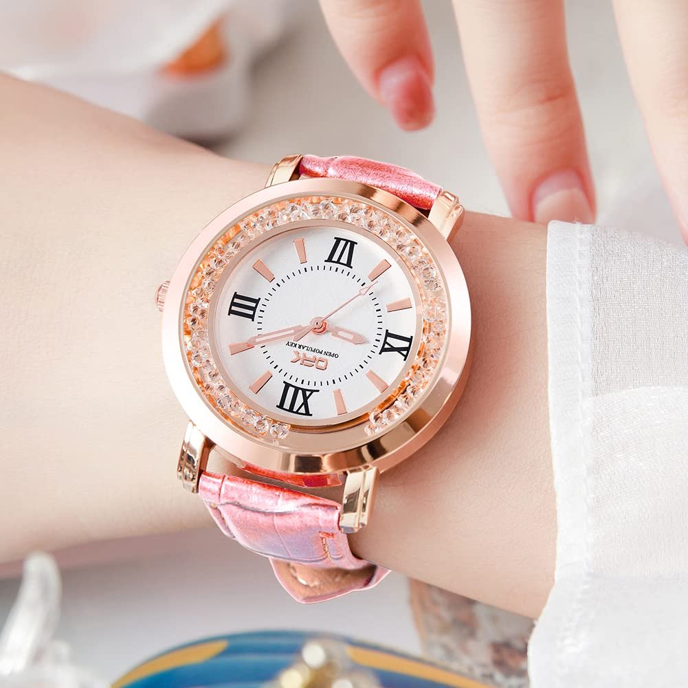 Жіночий наручний годинник Basfur Fe-Montre-023-04 Рожевий, фото №3