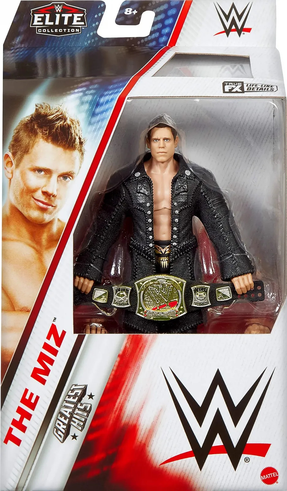 Колекційна фігурка Mattel WWE Elite Greatest Hits 2025 The Miz 15 см 25 точок артикуляції Багатоколірна JCH84, фото №2