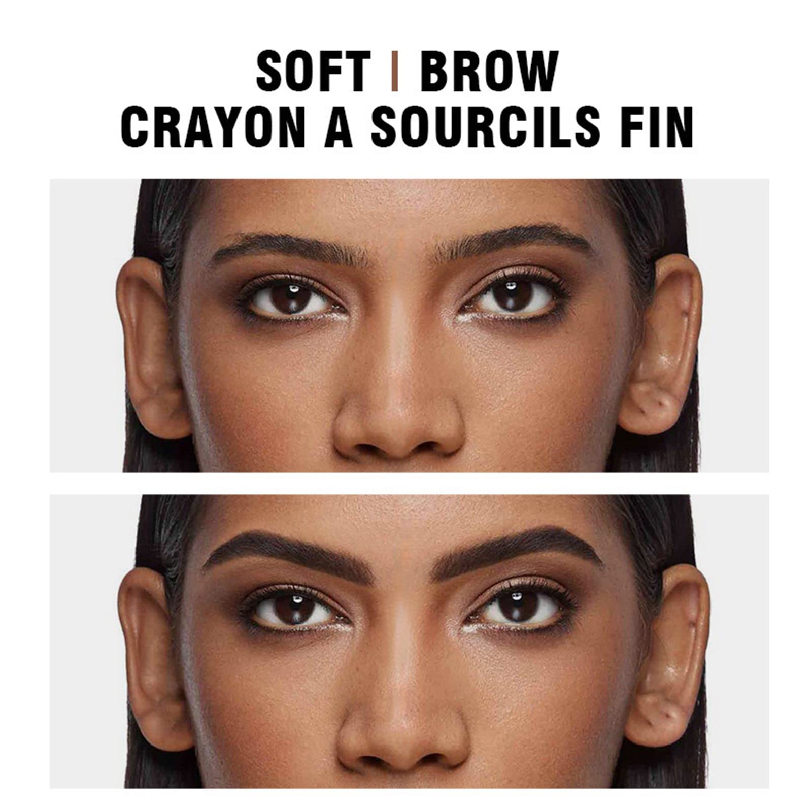Олівець для брів Waterproof Experts Make Up Eyebrow Pencil Двосторонній Металевий (A, One Size), фото №5