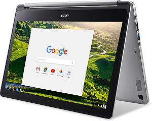 Сенсорный ноутбук 13.3" Acer Chromebook R13 (CB5-312T-K62F) MediaTek M8173C RAM 4GB eMMC 64GB 12ч батарея ChromeOS Алюминиевый корпус (UKR) - Фото 1