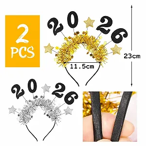 Обруч Новий рік Блискучий synthetic.ua - Фото 1