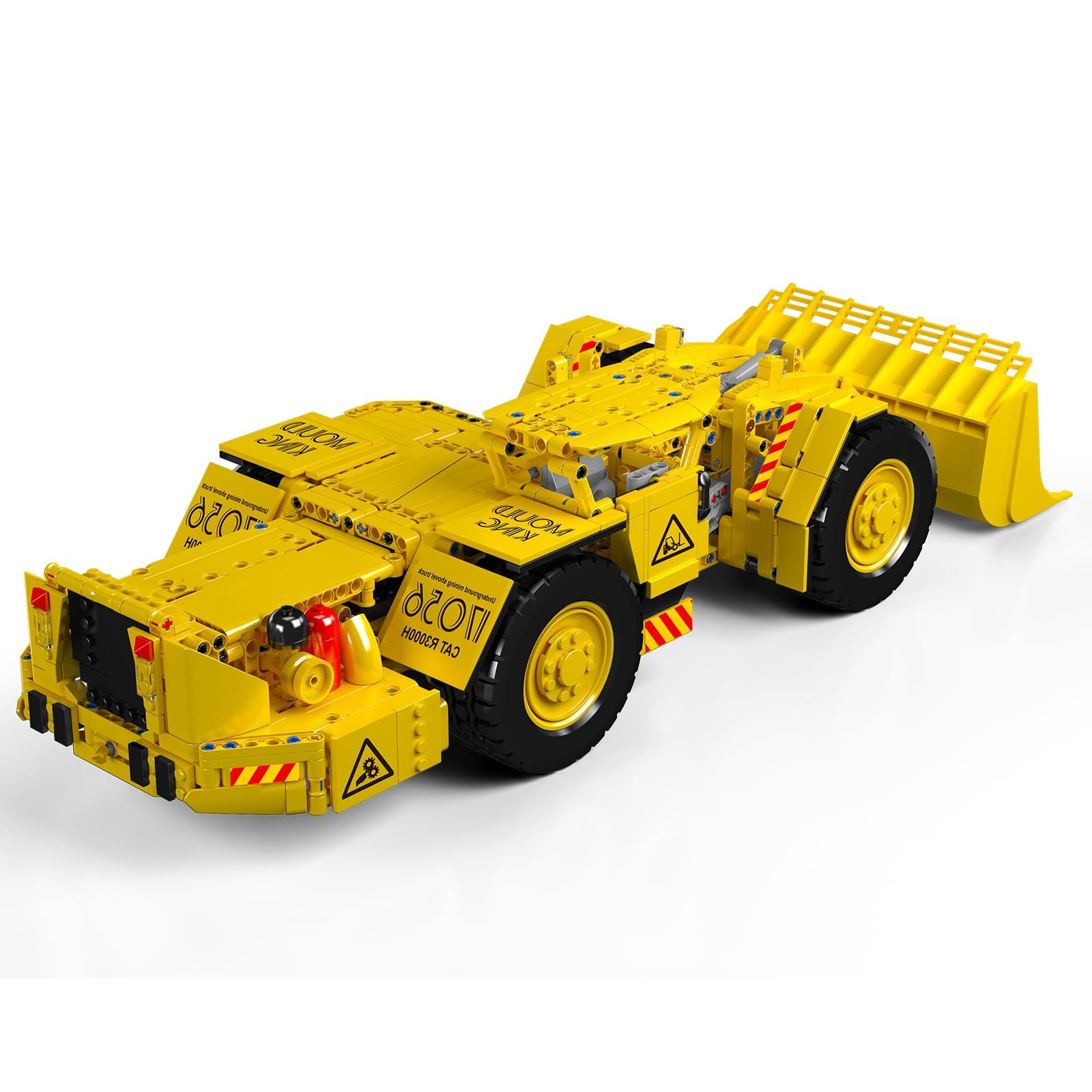 Конструктор Mould King 17056 Technology Truck, Модель R3000H Mine Loader, 1396 деталей, фото №3