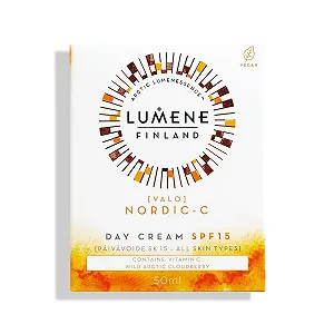 Денний крем LUMENE Nordic-C Valo SPF15 Vitamin C Vegan 50 мл synthetic.ua - Фото 1