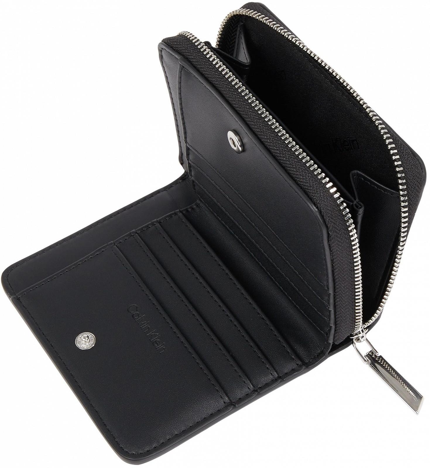 Кошелек Calvin Klein Ck Must Medium Zip Around Wallet K60k611937 Черный (Ck Black), фото №3