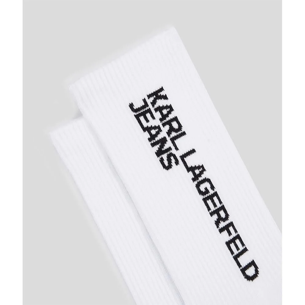 Шкарпетки KARL LAGERFELD JEANS Essential Logo, 2 шт., фото №3