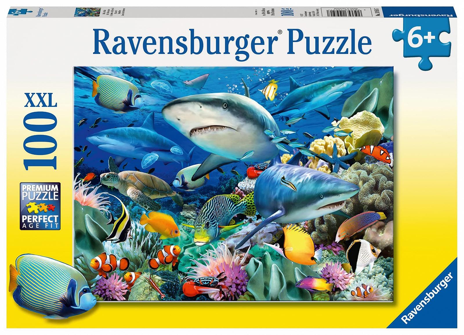 Пазл Ravensburger Shark Reef 10951 100 элементов, фото №1