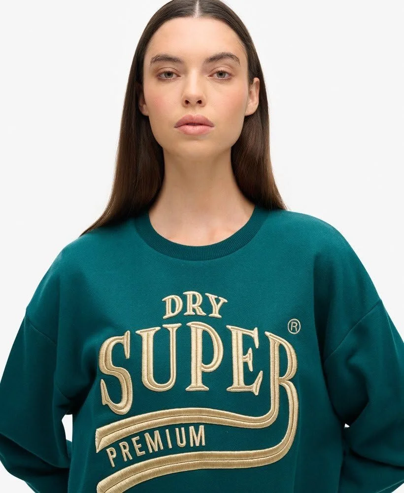 Сукня-світшот Superdry Luxe Metallic Logo, фото №3