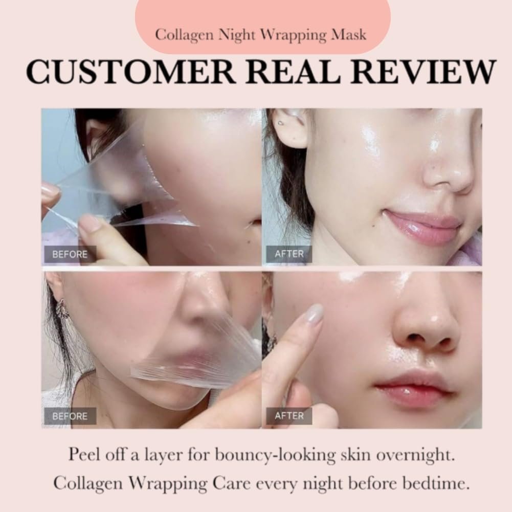Маска Ночная Collagen, 2 шт, фото №4