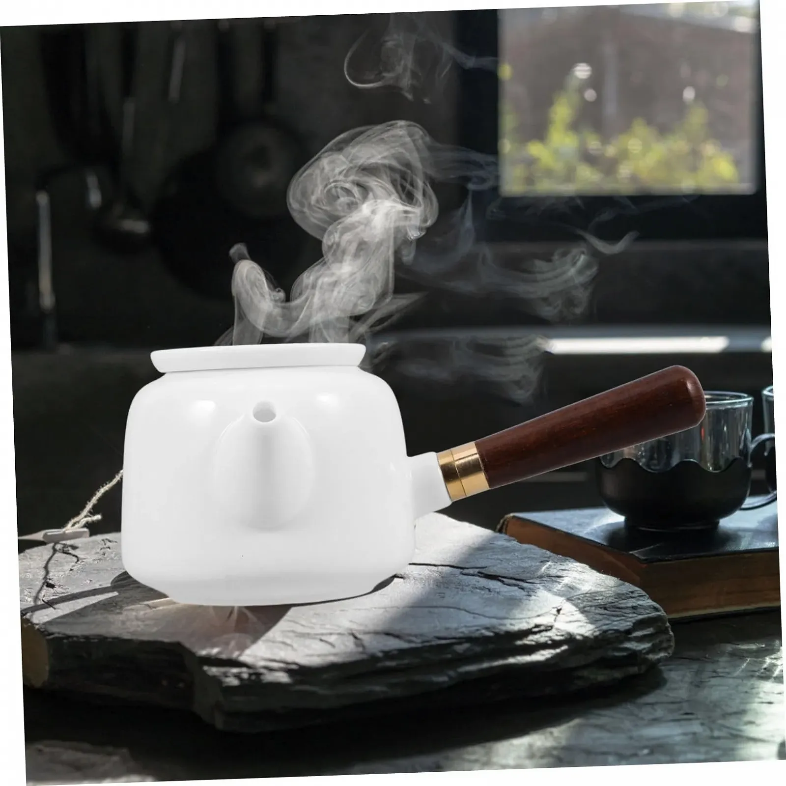 Чайник-заварник FUNNETOYU Керамический Белый, фото №9