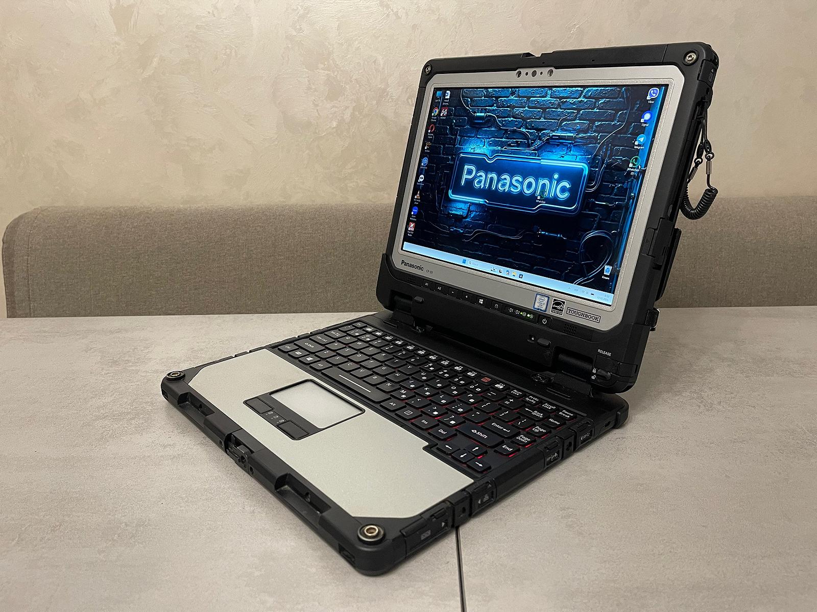 Захищений ноутбук-планшет Panasonic Toughbook CF-33, 12", i7-7600U, 16GB, 256GB, 4G LTE, фото №2 Захищений ноутбук-планшет Panasonic Toughbook CF-33, 12", i7-7600U, 16GB, 256GB, 4G LTE, фото №2