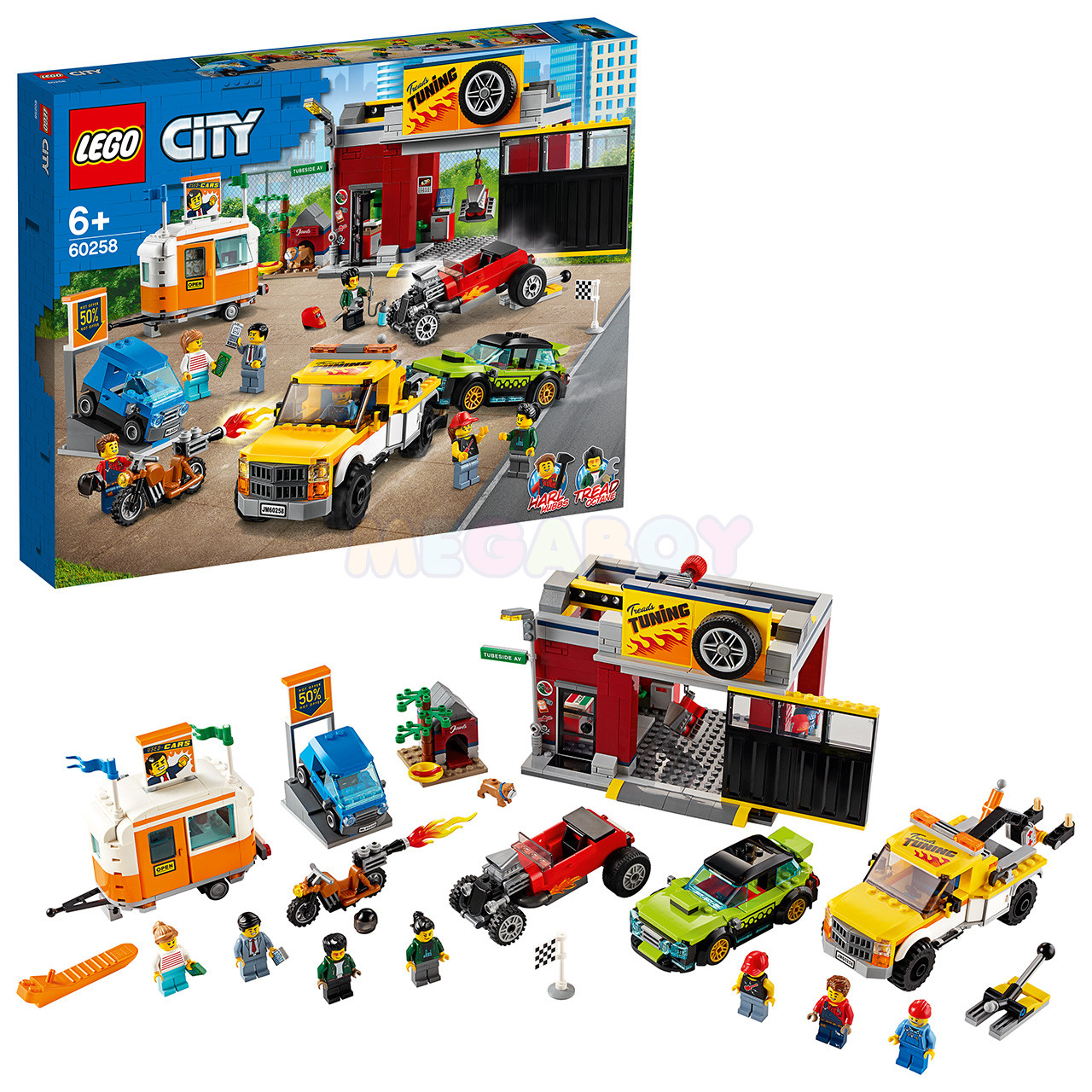 Lego City Тюнінг-майстерня 60258, фото №1